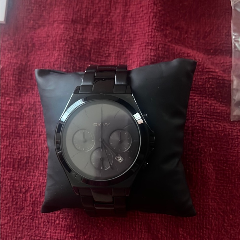 DKNY Black Chronograph Watch